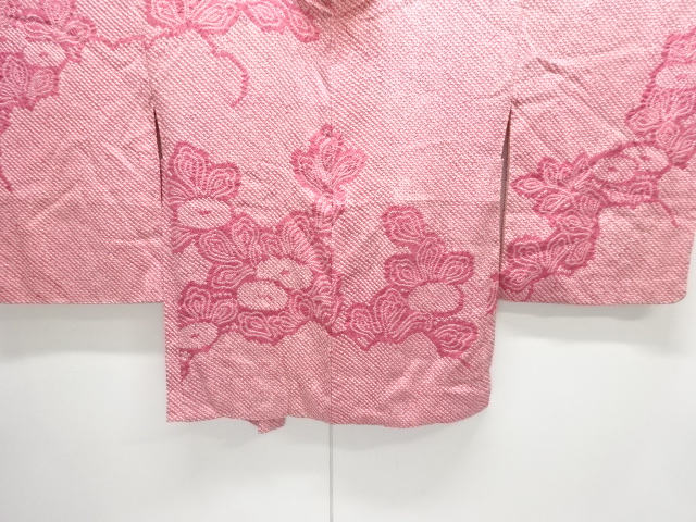 Japanese Kimono / Chirimen Kinsha Silk